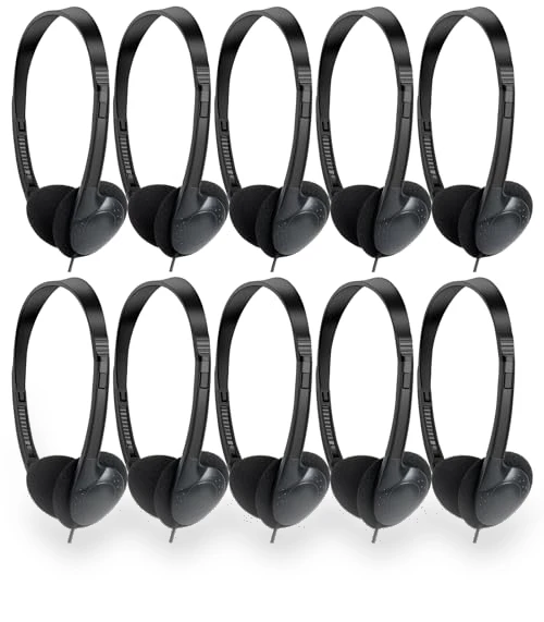 Class Set Headphones for Kids Students — In-Ear Headphones, OSSZIT