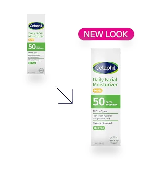 Daily Facial Moisturizer SPF 50 — Creams & Moisturizers, Cetaphil