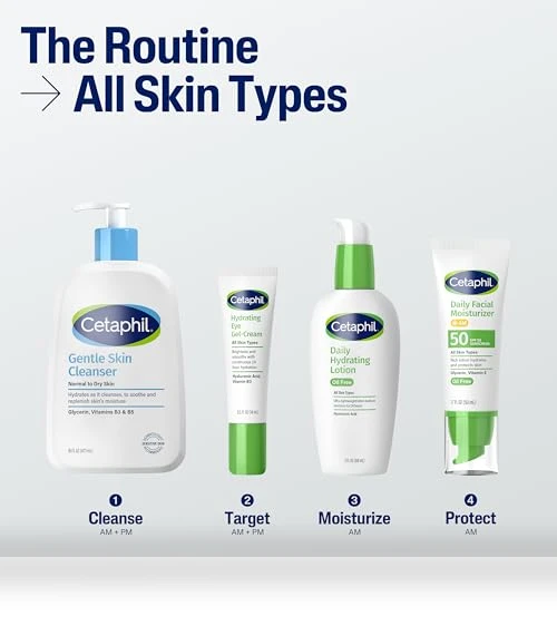 Daily Facial Moisturizer SPF 50 — Creams & Moisturizers, Cetaphil