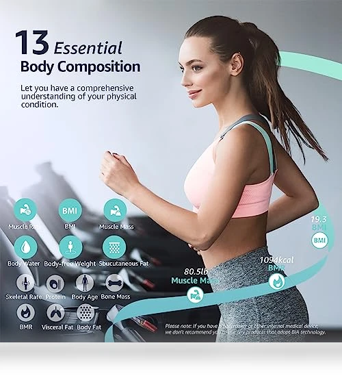 Digital Bathroom Smart Scale — Weight Management Tools, Posture