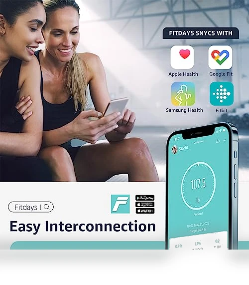 Digital Bathroom Smart Scale — Weight Management Tools, Posture