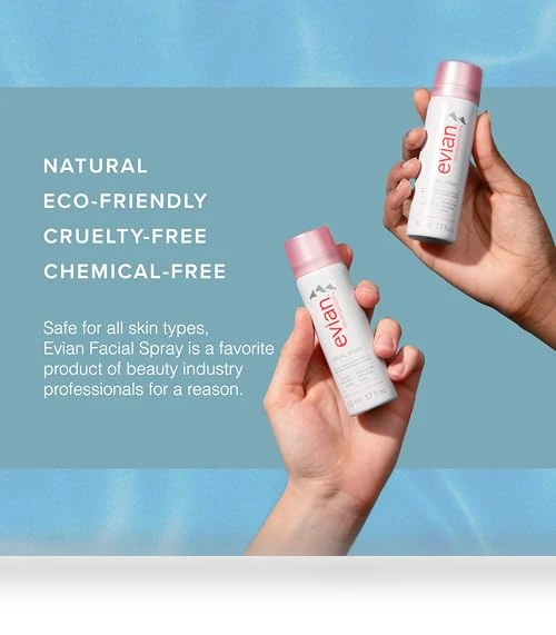 Facial Spray Travel Duo — Facial Sprays, Evian