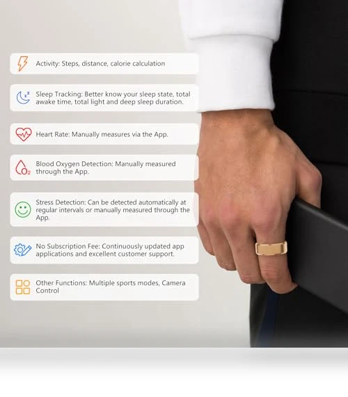 Fitness Tracker Smart Ring — Smartwatches, Tulbeys
