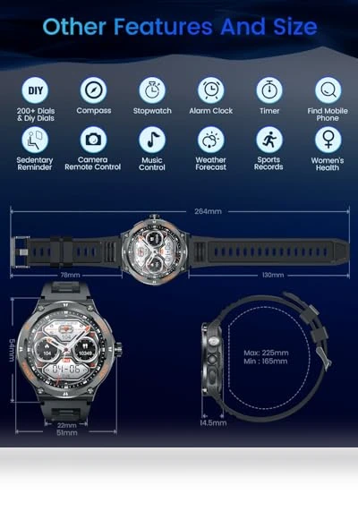 Fitness Tracker Watch — Smartwatches, NONGAMX