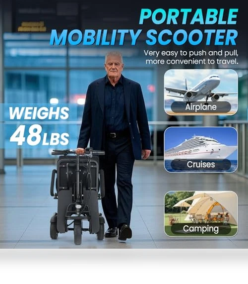 Folding Mobility Scooter — Mobility Scooters, WEYRAL
