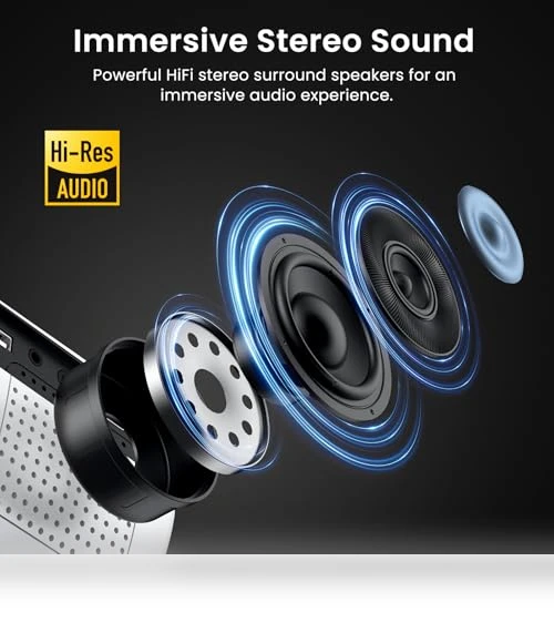 Full HD Portable Outdoor Movie Projector — Home Theater Projectors, HAPPRUN