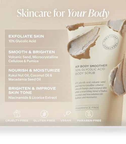 KP Body Scrub — Scrubs, Saltair