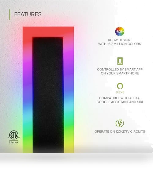 LED Wall Mount Light Fixture — Garden Illumination, ASD