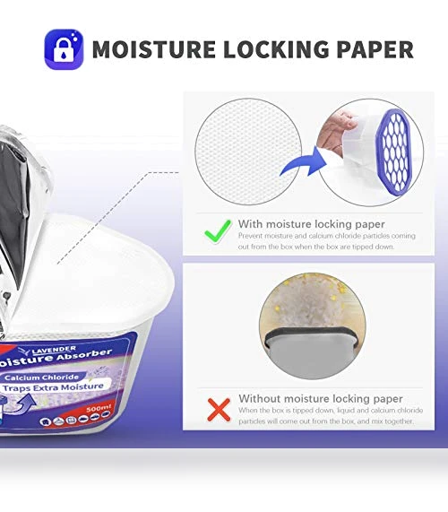 Moisture Absorbers 6 Pack — Air Moisture Control, Vacplus