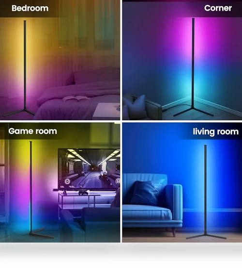 RGB Corner Floor Lamp — Standing Lights, RIYO