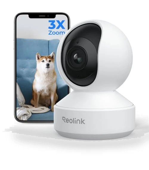 Smart 4K UHD Pan & Tilt Indoor Security Camera — Smart Home Security, Reolink