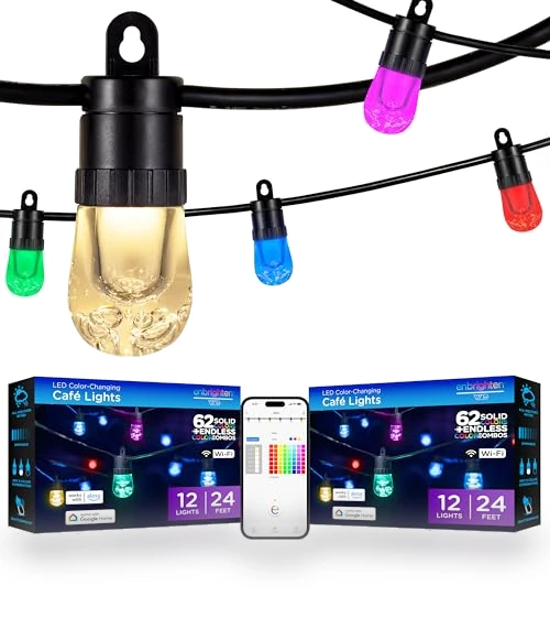 Smart Color Changing String Lights — String Lights, Enbrighten