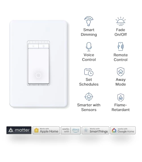 Smart Dimmer Switch — Smart Home Modules, TP-Link