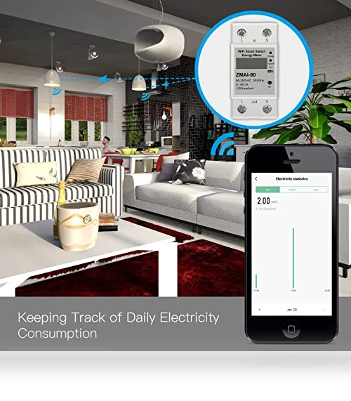 Smart Energy Monitor Switch Meter — Smart Home Modules
