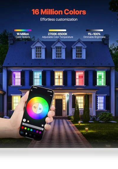 Smart Light Bulbs — LED, VEVOR