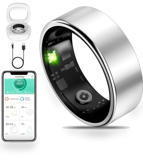 Smart Ring Fitness Tracker — Wearable Accessories, MZJ