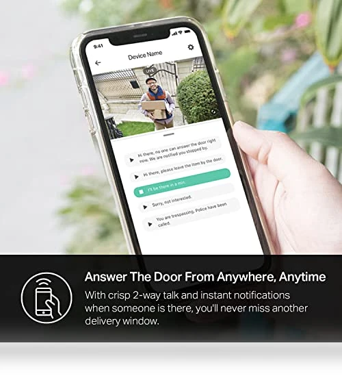 Smart Video Doorbell Camera — Smart Home Security, TP-Link