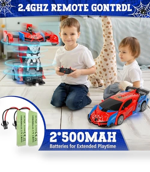 Transforming Robot Toy Car — Interactive Figures & Robots, Gezolligheid