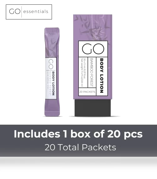 Travel Size Lotion Packets — Massage Oils & Lotions, Go Essentials
