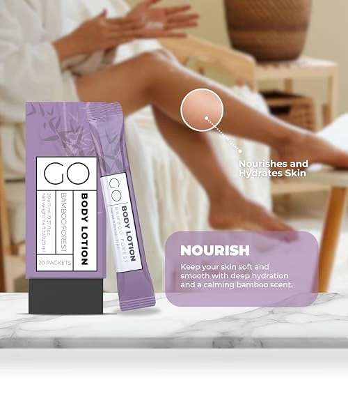 Travel Size Lotion Packets — Massage Oils & Lotions, Go Essentials