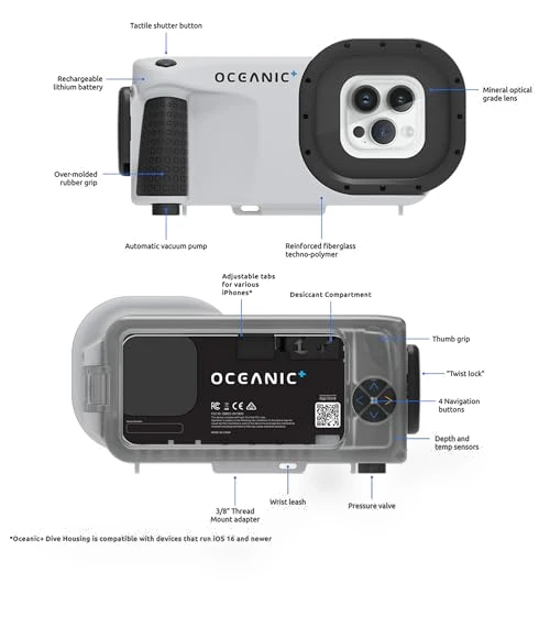 Underwater Housing for iPhone — Underwater Camera Enclosures, Oceanic