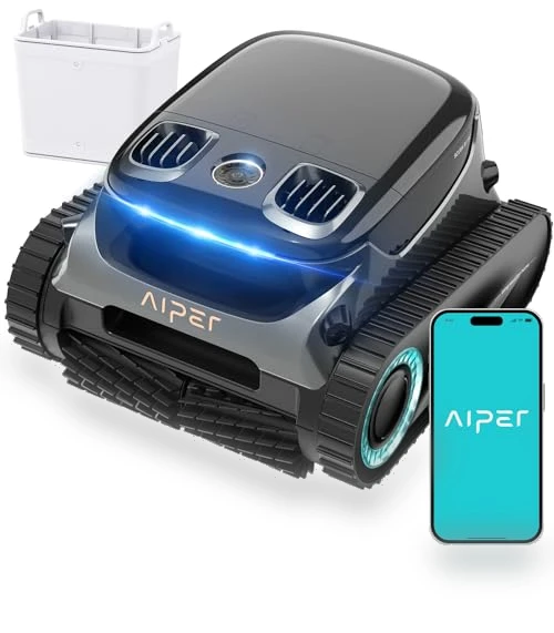 Upgraded Cordless Robotic Pool Cleaner — Automated Pool Maintenance, AIPER