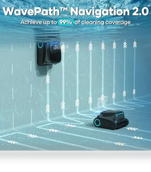 Upgraded Cordless Robotic Pool Cleaner — Automated Pool Maintenance, AIPER