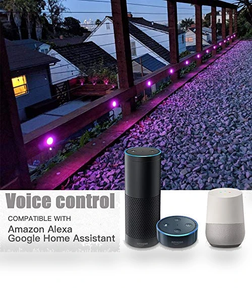 WiFi LED Deck Lights Kit RGBW — Outdoor Deck Lighting, FVTLED