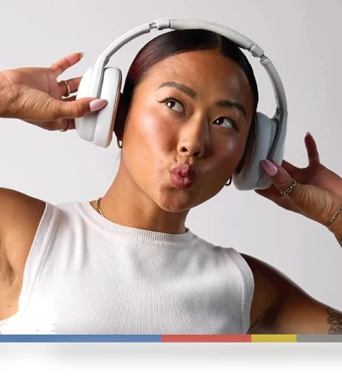 Wireless Bluetooth Headphones with Multi-Sensory Bass — In-Ear Headphones, Skullcandy