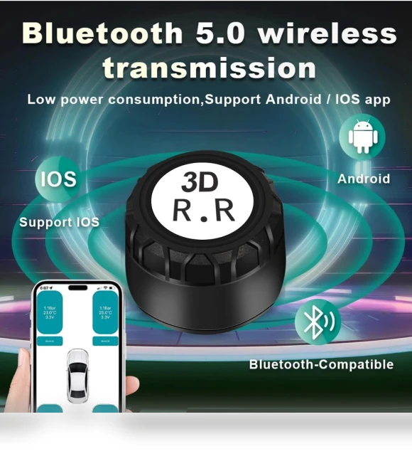 Bluetooth TPMS for Motorcycle and Car — TPMS Sensor Replacements, JOHO