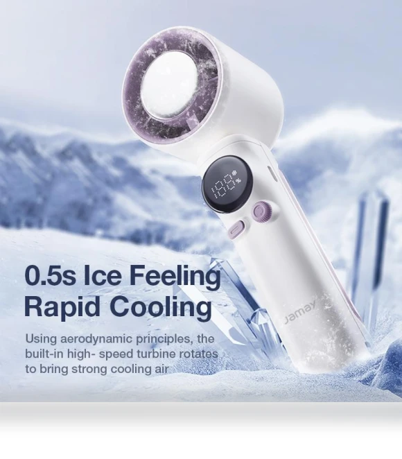 Handheld Mini Fan — Portable Cooling Solutions, JOHO