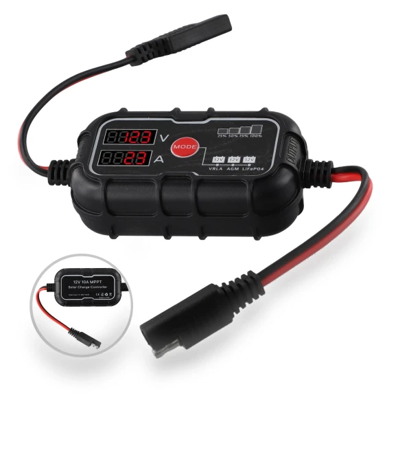 LCD Digital MPPT Solar Charge Controller — Power Management, Industrial Commercial Giants