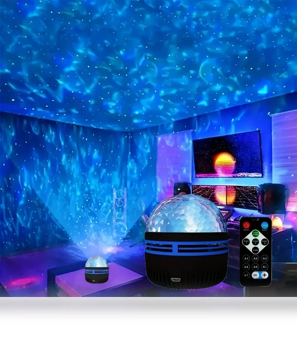 LED Starry Galaxy Ocean Wave Projector — Kids' Lamps, JOHO - CarGear