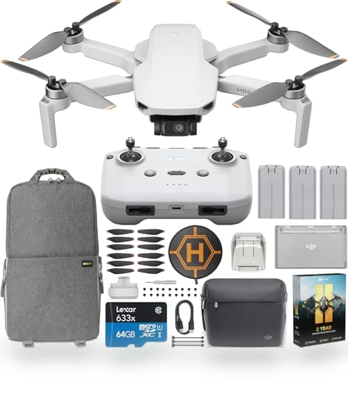 Mini 4K Drone Quadcopter Fly More Combo — Drones, DJI