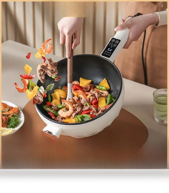 Smart Multi-functional Electric Frying Pan — Electric Woks, StrideBox