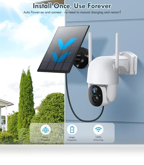 Solar Security Camera — Security Cameras, Poyasilon