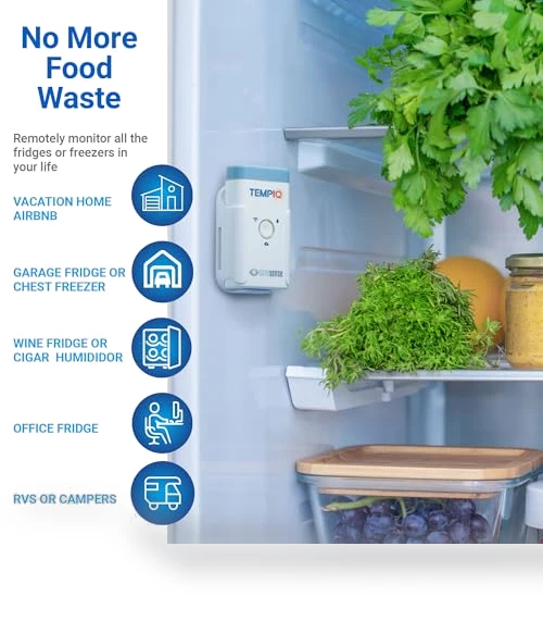 WiFi Temperature & Humidity Sensor — Home Climate Control, SafeSense