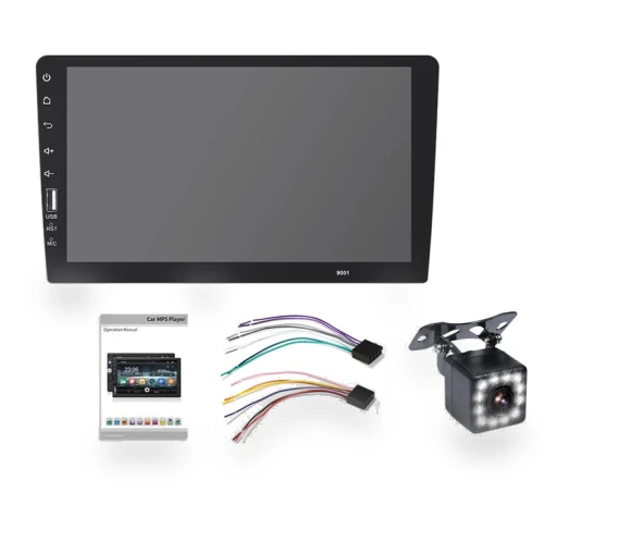 1 DIN Car MP5 Player HD Radio Bluetooth Touchscreen — Stereo Receivers, Topfactory