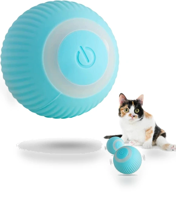 Auto Rolling Smart Pet Toy — Cat Playthings, Topfactory