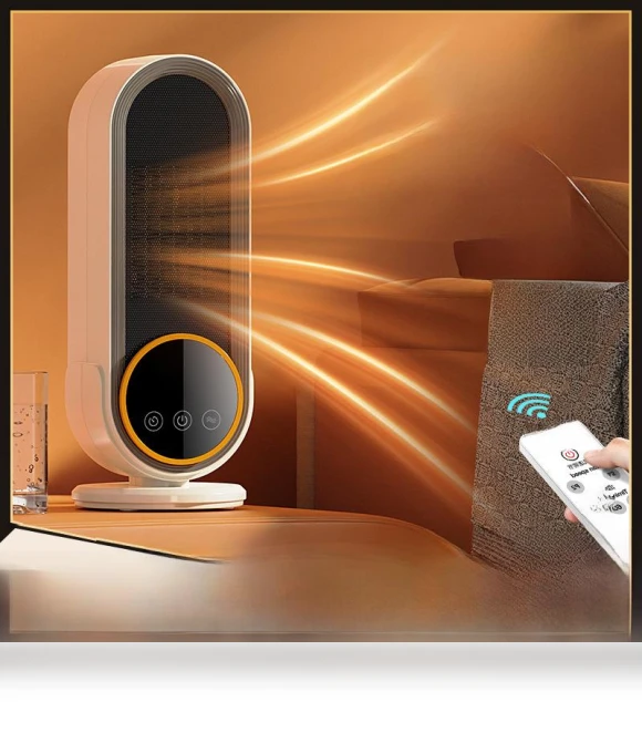 Ceramic Desktop Heater — Portable Heating Solutions, Small Appliances