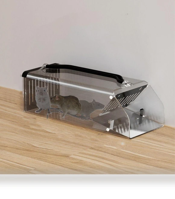 Continuous Mouse Catcher High Sensitive Pedal Self-locking Mousetrap — Traps, Peanouw