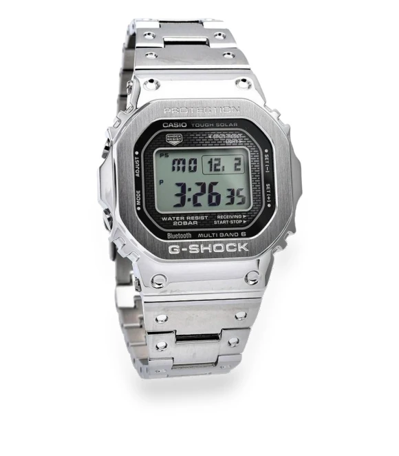 Digital Smartphone Link Full Metal Tough Solar Watch — Men's Timepieces, Casio