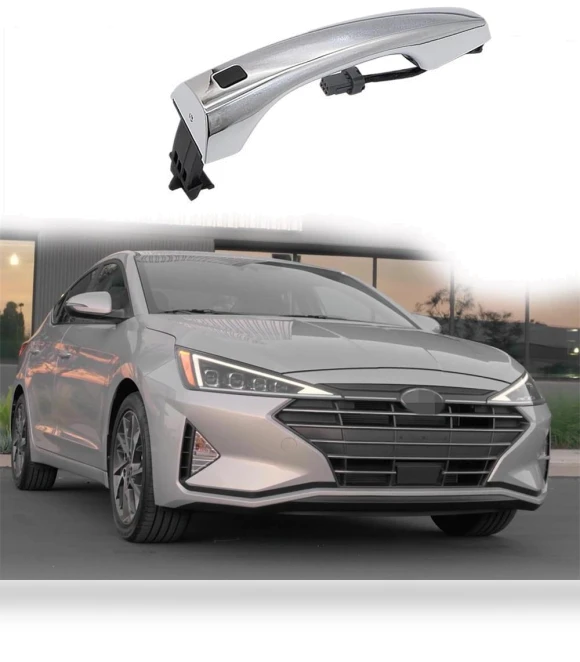 Front Left Outside Door Handle — Interior Grab Handles, PHYUN-autoparts