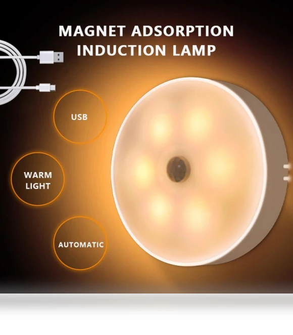 Motion Sensor LED Night Light — Night Lights, PHYUN-autoparts