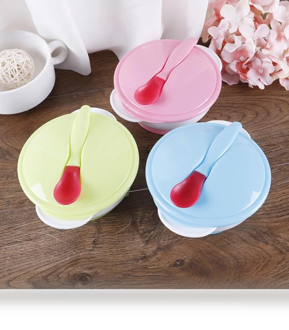 Non-slip feeding set with sensory spoon — Kids' Utensils, Cool River