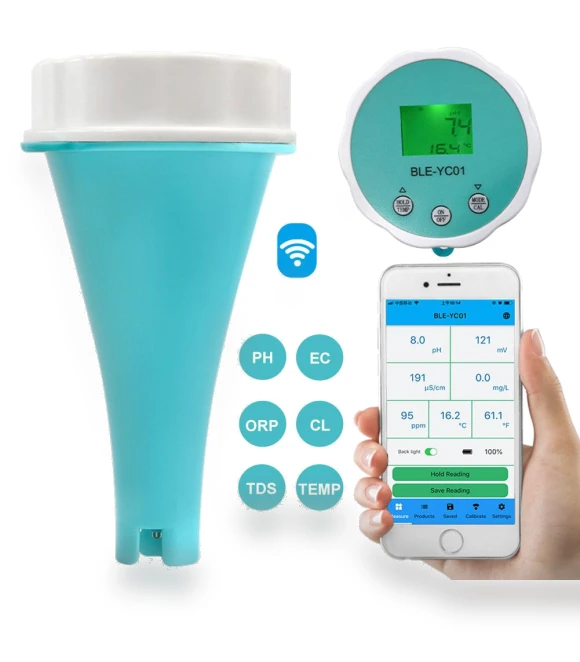 Smart Floating Water Analyzer for Pool — Hydrometers, Wrigleys