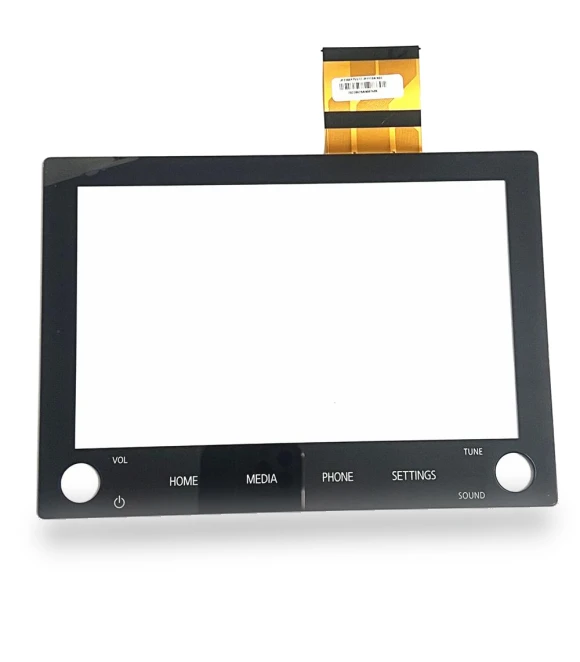 Touch Screen Glass Digitizer with Radio & 2 Handles — Navigation & GPS Accessories, Tautoparts