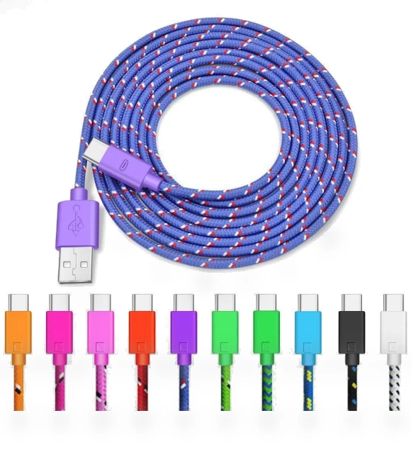 USB Data Cable Type-C with Nylon Braid — USB, Home of smartphone & tablet accessories