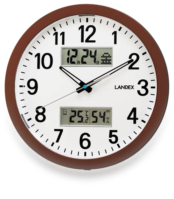 Analog Wall Clock with Illumination — Clocks, MJ Select