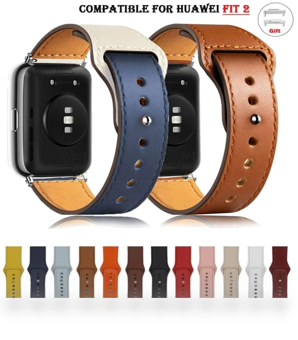 Leather Watch Strap — Smartwatches, j-3C